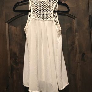 White blouse tank wore twice